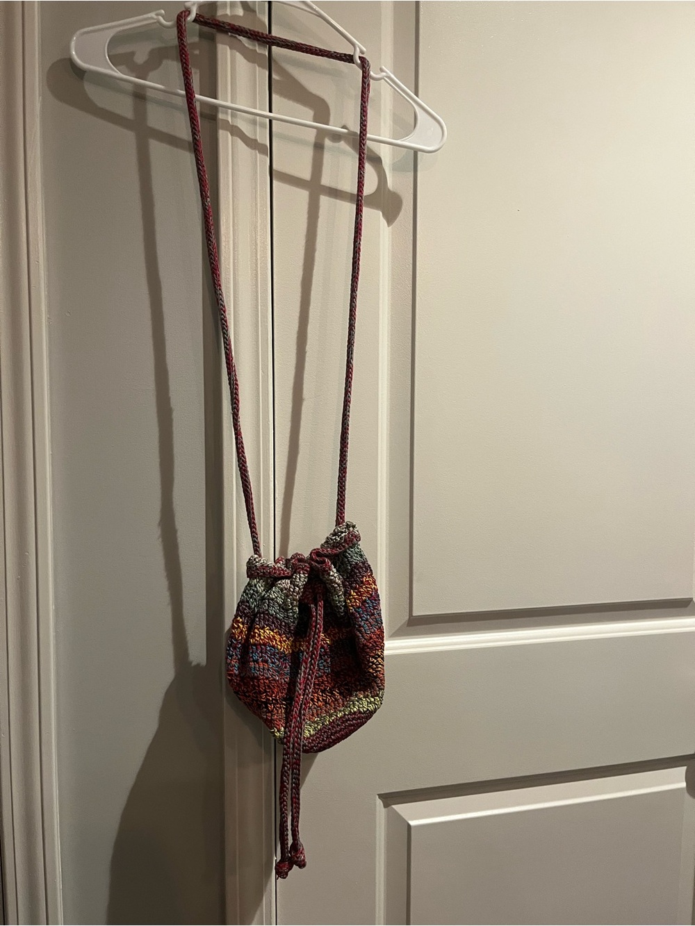 Mudd Multicolor Crochet Drawstring Bag - Picture 2 of 7